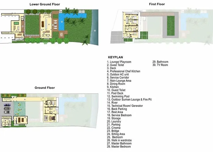别墅 6bd La Style Estate